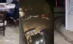 Osmaniye'de 2 kişinin öldüğü selin ilk anları kamerada