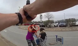 Polis, mağazadan kaçırdığı çocuğu bıçaklayan kadını vurarak öldürd*