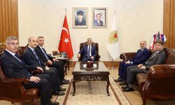 Rektör Okumuş'tan Vali Ünlüer'e ziyaret
