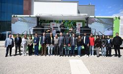 Rektör Okumuş'tan Yeşil Kampüs mesajı! Stantlar incelendi