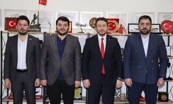 TÜGVA heyeti İl Kültür Müdürü Eshabil Yıldız'ı ziyaret etti!