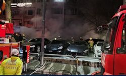 Yaklaşık 100 milyon değerinde 15 araç alevlere teslim oldu