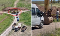 Yol Çalışmasında Kafatası ve Kemik Parçaları Bulundu