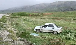 Otomobil şarampole devrildi: 6 yaralı