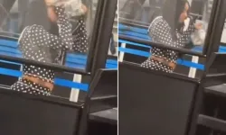 Alkollü içeceği uçağa sokamayınca havalimanında içti