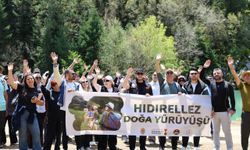 Andırın'da Hıdırellez rüzgârı! 150 kişi doğaya yürüdü