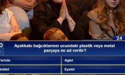 Ayakkabı Bağcığının Ucundaki Parçanın Adı Ne? Beyaz’la Joker Sorusu