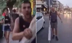Bölge halkı tatile gelen turistleri protesto ederek uzaklaştırdı