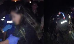 Falezlerden Düşen Kadın 5 Metre Aşağıda Mahsur Kaldı