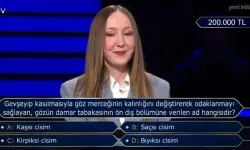 Göz Merceğinin Odaklanmasını Sağlayan Yapının Adı Ne? Milyoner Sorusunun Cevabı