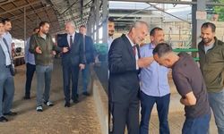 İl Başkanı Kayıran kurban yetiştiricileri ile buluştu