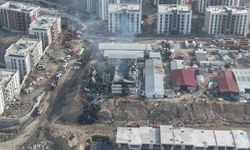 Kahramanmaraş inşaat alanında yangın paniği! Yaralılar var