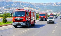 Kahramanmaraş itfaiyesi mayıs ayı karnesini açıkladı: 554 olaya müdahale