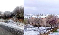Kahramanmaraş-Kayseri yolunda sürücülere kar uyarısı