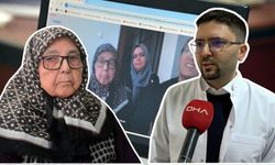 Kahramanmaraş'ta 91 yaşındaki hasta evinde online muayene oldu