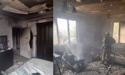 Kahramanmaraş’ta Alevler Evi Yuttu! Tüm Eşyalar Yandı