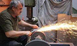 Kahramanmaraş'ta bayram öncesi bıçak bileme mesaisi başladı