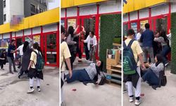 Kahramanmaraş’ta da şubesi bulunan zincir market çalışanı ile müşteri birbirine saldırdı
