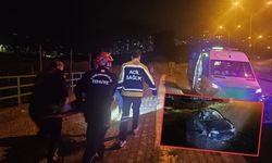 Kahramanmaraş'ta feci kaza! Otomobil takla attı 2 yaralı!