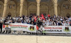 Kahramanmaraş’ta Gazze Yardım Filosuna Müdahale Protesto Edildi