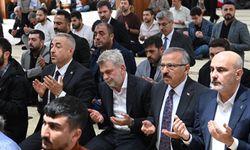 Kahramanmaraş'ta Şehit öğretmen ve öğrenciler için mevlid okutuldu