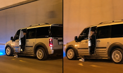 Kahramanmaraş’ta sosyal medya için trafikte tehlike saçtı