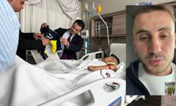 Kahramanmaraş'taki saldırıda yaralanan Osman'a Kerem Aktürkoğlu'dan moral