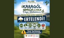 Karagöl’deki Gençlik Ve Aile Buluşması Hava Şartları Nedeniyle Ertelendi