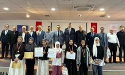 Kur'an'ın altın sesli kızları! Kahramanmaraş'ta il finali