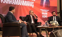 Mahir Ünal ve İbrahim Beşinci KİÜ'de gençlerle bir araya geldi