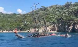 Marmaris açıklarında facianın eşiğinden dönüldü: 110 yolcu kurtarıldı