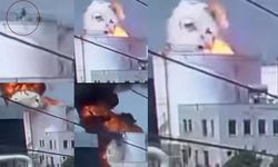 Mersin'deki feci patlama kamerada! İşçinin son anları