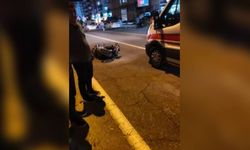Motosikletin çarptığı yaya ile sürücü hayatını kaybetti