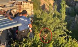 Nevşehir'de korku dolu anlar! Dere yatağında ağaçta asılı bulundu