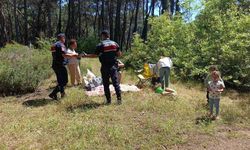 Ormanlara girişler yasaklandı, jandarma vatandaşları tek tek uyardı