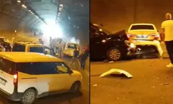 Osmaniye'de tünelde 6 aracın karıştığı zincirleme kaza: 2 yaralı