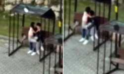 Parkta Skandal Görüntüler! Vatandaşlar Tepki Gösterdi