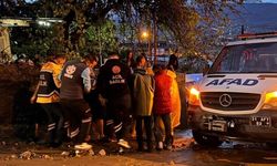Sağanak nedeniyle çöken evdeki 1 kişi hayatını kaybetti
