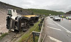 Samsun Kavak’ta iki TIR çarpıştı: 2 yaralı