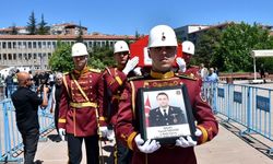 Şehit olan Jandarma Astsubay Üstçavuş Ergün, son yolculuğuna uğurlandı