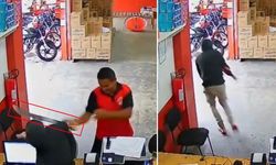 Silahlı Soygun Girişimi Faciaya Dönüştü! Çalışan Palayla Karşılık Verdi
