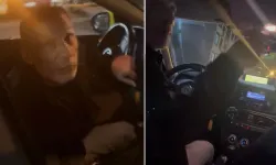 Taksici genç kadını araca kilitleyip darbetti
