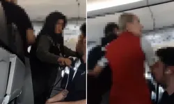 THY uçağında yolcu herkesin içinde tuvaletini yaptı
