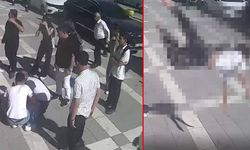 12 yaşındaki çocuk, 2'nci kattan düştü; o anlar kamerada