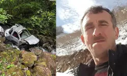 350 Metre Uçuruma Yuvarlanan Kamyonette 1 Kişi Öldü