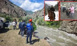 Dereye düşen kamyonette kaybolan baba-oğlu arama çalışmalarında 2. gün