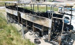 8 kişinin hayatını kaybettiği otobüsün enkazı yediemin deposuna çekildi