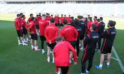 A Milli Takım ABD Maçı Öncesi Son Hazırlıklarını Tamamladı