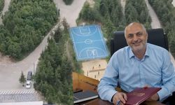 Andırın’a yeni basketbol sahası yapılıyor imzalar atıldı