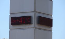 Antalya'da termometreler 41 dereceyi gördü